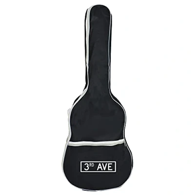 Obrázek 3rd Avenue Seria Rocket petternowymiarowa torba na gitarpei akustycznské šití 100 cm powiec z paskami ramiona i kieszeniken,