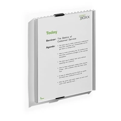 Obrázek Durable Dveřní štítek A4 (Info Sign, 210 x 297 mm) metalická stříbrná, 480623