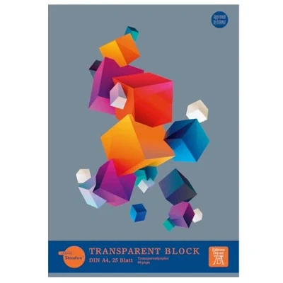 Obrázek Staufen Edice Dürer transparentní blok DIN A4, 25 listů, 80g/m² papír, 1 kus