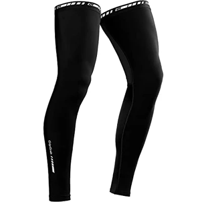 Obrázek GripGrab Leg Warmers Light návleky na nohy cyklistika pánské ohřívač nohou dámské závodní kolo MTB Gravel přechodné nohavice