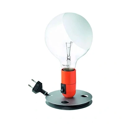 Obrázek Flos Lampadina LED EU Nro, hliník, černá, 12,5 x 24 cm