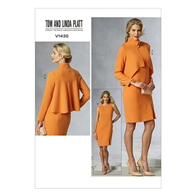 Obrázek V1435 Vogue střihová předloha pro šití, elegantní, Nositelka, módní