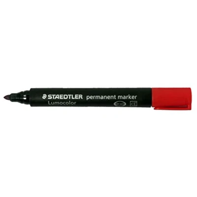 Obrázek Staedtler Lumocolor permanentní značkovač 352, Červená prodejní jednotka = 1