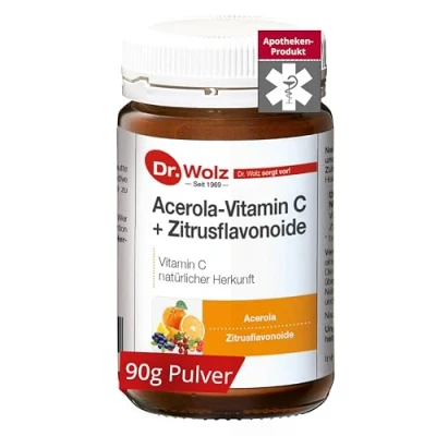 Obrázek Dr. Wolz Acerola pro vitaminem C + Bioflavonoide, 90 g