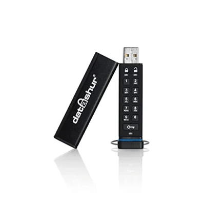 Obrázek iStorage datAshur 8 GB Secure Flash Drive Password protected Dust &amp; Water Resistant Portable Hardware Encryption