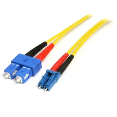 Obrázek StarTech.com 1m Single Mode Duplex optické vlákno (LWL) propojovací kabel LC SC