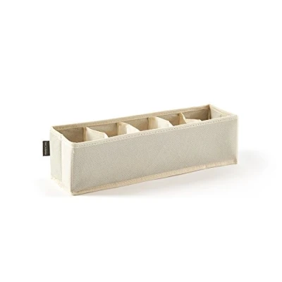 Obrázek perfektně Více Easy box organizér oraganizátor TNT 5 místnou, látka, ecru, 12.0 X 0 11.0 cm