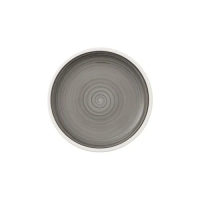 Obrázek Talíř na chléb Villeroy a Boch Manufacture Gris, 16 cm, prémiový porcelán, šedý