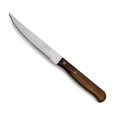Obrázek Arcos Serie Latina Steakmesser Klinge Nitrum Edelstahl 105 mm HandGriff Pack Holz Farbe Braun