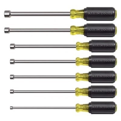 Obrázek Klein Tools Inc 647 M Magnetischer Spitze Nussschraubendreher Set, 7 Stück
