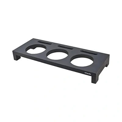 Obrázek Staub 40509 374 0 servírovací prkénko, na 3 mini kocotts, černé dřevo, 42 x 16 5 cm