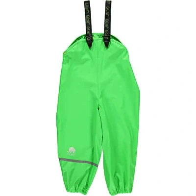 Obrázek CeLaVi Unisex větruvzdorné a vodotěsné kalhoty do deště, Zelená (Zelená 974), 130