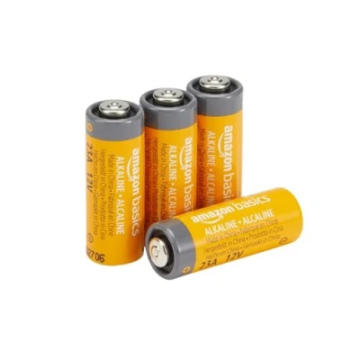 Obrázek Amazon Basics alkalické baterie, A23 (4 kusy)