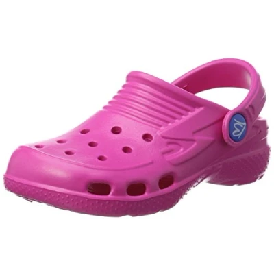 Obrázek Beck Unisex dětské nazouváky 955 Clogs, Tmavorůžová