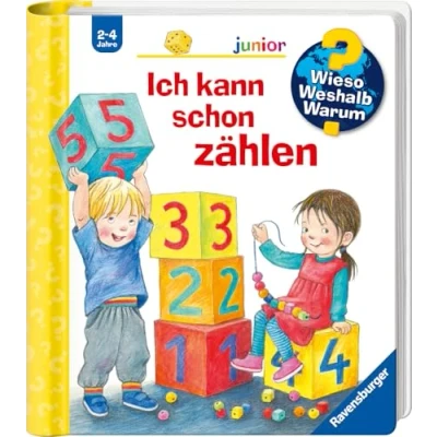 Obrázek Wieso? Weshalb? Warum? junior, Band 70 Ich kann schon zählen (Sachbuch ab 2 Jahre mit Klappen) (junior (2 4 J.), 70)