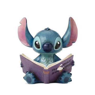 Obrázek Jim Shore for Enesco Figur, Stone Resin, Blau, 5.75&quot;