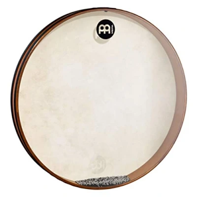 Obrázek Meinl Percussion FD22SD Sea Drum m/Frame s kombinací kozí kožešiny a umělé průměr 55,8 cm (22 palců) africký hnědý