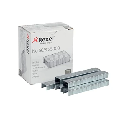 Obrázek Rexel 66 sešívacích sponek (8 mm) 5000 kusů