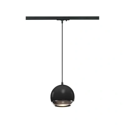 Obrázek SLV LIGHT EYE® 150 Stmívatelná LED napájecí lišta s vysokým napětím 1fázová, osvětlení kolejnicových lišt, pro obývací pokoj, bar, jídelnu GU10, vč. 1fázového adaptéru