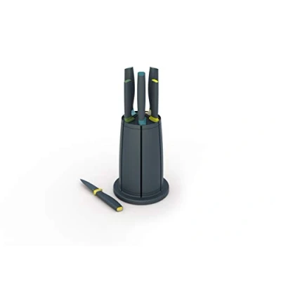 Obrázek Joseph Elevate 6 teiliges Messerblock Set mit drehbarem Ständer, Edelstahlklingen, Opal