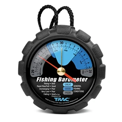 Obrázek Camco Rybářský barometr Trac Outdoors sledujte trendy tlaku pro úspěch rybolovu jednoduchá kalibrace (69200)