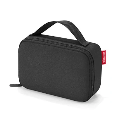 Obrázek reisenthel thermocase OY7003 black izolované pouzdro s objemem 1,5 l chrání kosmetiku, potraviny a další před teplem nečistotami Š 20 x V 14 H 6,5 cm, černá, Cestovní taška