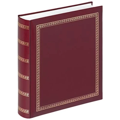 Obrázek walther design Fotoalbum červené 26 x 25 cm umělá kůže s vyražením, elegantní tloušťka MX 103 R