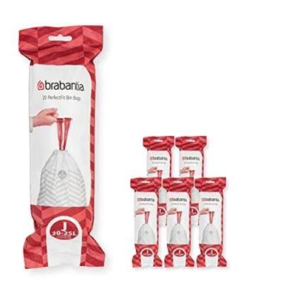 Obrázek Brabantia 138362 Sáček na odpadky, bílý, 120