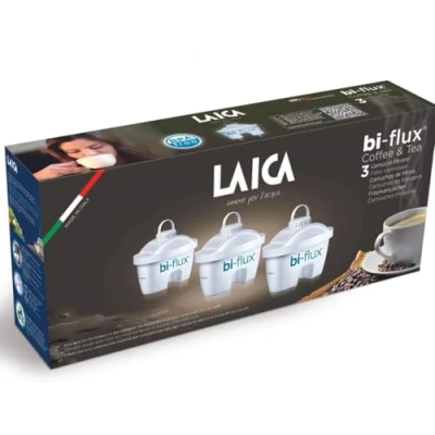 Obrázek LAICA l701752 Filterpatrone Pack Coffee &amp; Tea Kunststoff weiß 286 x 128 62 cm 3er