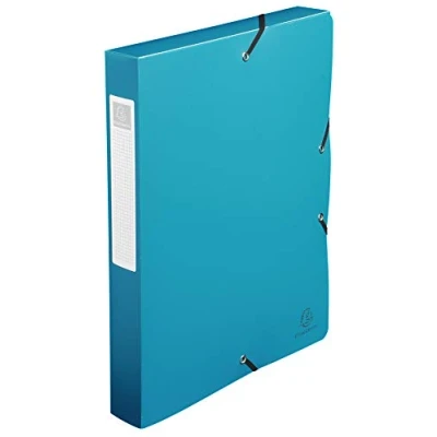 Obrázek Exacompta 59783E Archivbox Exabox z PP 700µ, zadní strana 40 mm neprůhledná, DIN A4, zelený