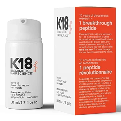 Obrázek K18 Leave In Repair vlasová maska, 50 ml
