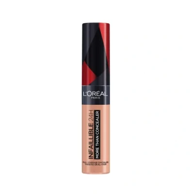 Obrázek L&#039;Oréal Paris Concealer k zakrytí a osvěžení, pro krycí povrchovou úpravu držení až 16H, infaillible More Than Concealer, barva: 329 kešu, 11 ml