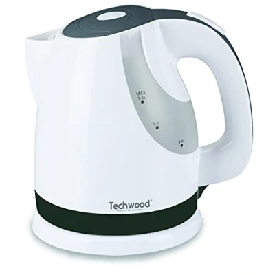 Obrázek TECHWOOD tb 1626 Wasserkocher weiß 1,6 l