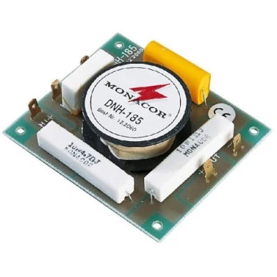 Obrázek MONACOR DNH 185 Mono Hochpass 8 ohm, HiFi und PA, Belastbarkeit 250W für den Innenbereich mit hochwertigen Bauteilen