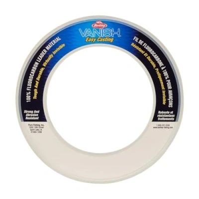Obrázek Berkley Vanish Fluorocarbon Vorfach Material Rollen, farblos, 30 Yd Spool, Pound Test