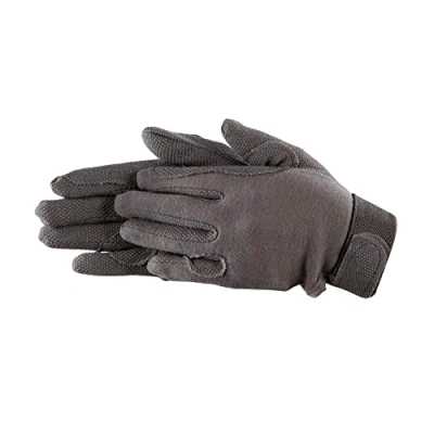 Obrázek Pfiff 011318 Unisex rukavice bavlna, jezdecké rukavice, šedé (šedé), L