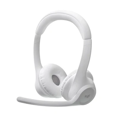 Obrázek Logitech Zone 300 Wireless Bluetooth Headset s mikrofonem vč. potlačení hluku, kompatibilní Windows, Mac, Chrome, Linux, iOS, iPadOS, Android černá
