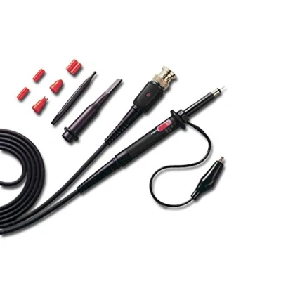 Obrázek PeakTech Osciloskop BNC tlačítková hlavice 60 MHz s příslušenstvím, 1:1 10: 1, 1 ks, P TK