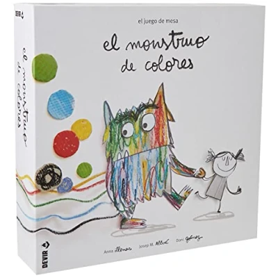 Obrázek Devir BGMONSP EL Monstruo de Colores Buntes Monster der Farben, Brettspiel, Das Farbmonster, Única