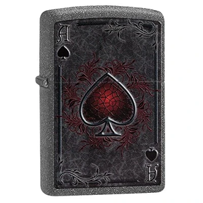 Obrázek Zippo ACE benzinový zapalovač, mosaz, vzhled ušlechtilé oceli, 1 x 6 cm