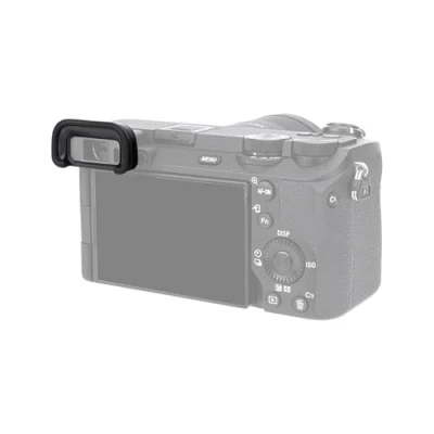 Obrázek JJC Weiche Silikon Augenmuschel Okular für Sony Alpha A6700 ILCE 6700 APS C spiegellose Kamera ersetzt FDA EP20