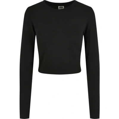Obrázek Urban Classics Top s dlouhým rukávem, Ženy, Velikost: Medium, Black