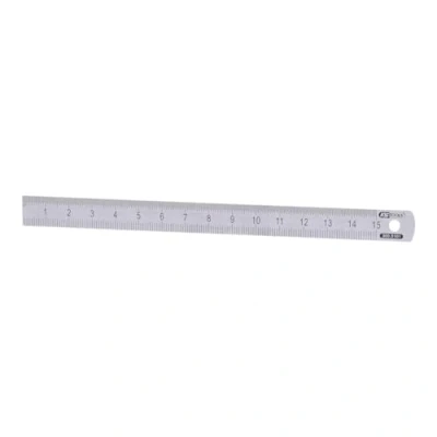 Obrázek KS Tools 300.0101 Flexibilní ocelové měřítko, 150 mm, neoslňující matované, nerez