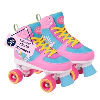 Obrázek HUDORA Skates Wonders v různých velikostech Pohodlné dětské kolečkové brusle ve skvělém designu stylové pro děti a mládež z kvalitní umělé kůže