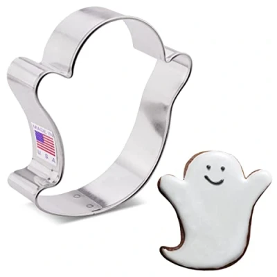 Obrázek Vykrajovátko na sušenky duch, Halloween 7,6 cm vykrajovací formy od Ann Clark USA