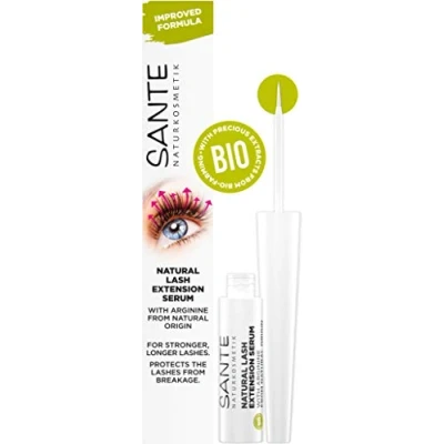 Obrázek přírodní bio sérum na řasy od Sante, kosmetika, Natural Lash Extension, posilovač řas pro prodloužení a větší růst, bez hormonů, veganský, 3, 5 ml