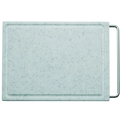 Obrázek WMF krájecí prkénko 36 x 27 cm, obdélníkové, plast, s drážkami na šťávu, praktická rukojeť, vhodné do myčky, šetrné k čepeli