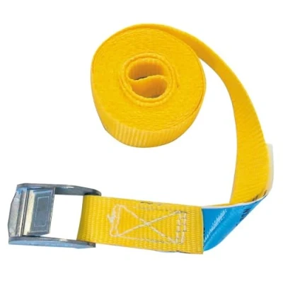 Obrázek Kerbl Upínací popruh na zámek Bezpečnostní Pás Pás, 400 kg žlutý, 3 m x 25 mm
