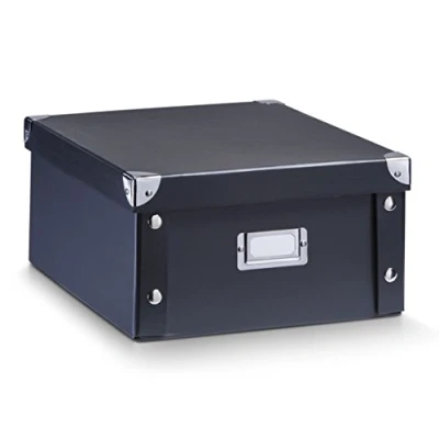 Obrázek Zeller 17938 CD box, lepenka, 16 x 28 15 cm, černý