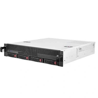 Obrázek Silverstone Sst RM21 304 2U Rackmount Server kryt, podporuje 4x 2.5&quot;/3.5&quot; SAS/SATA HDD/SSD